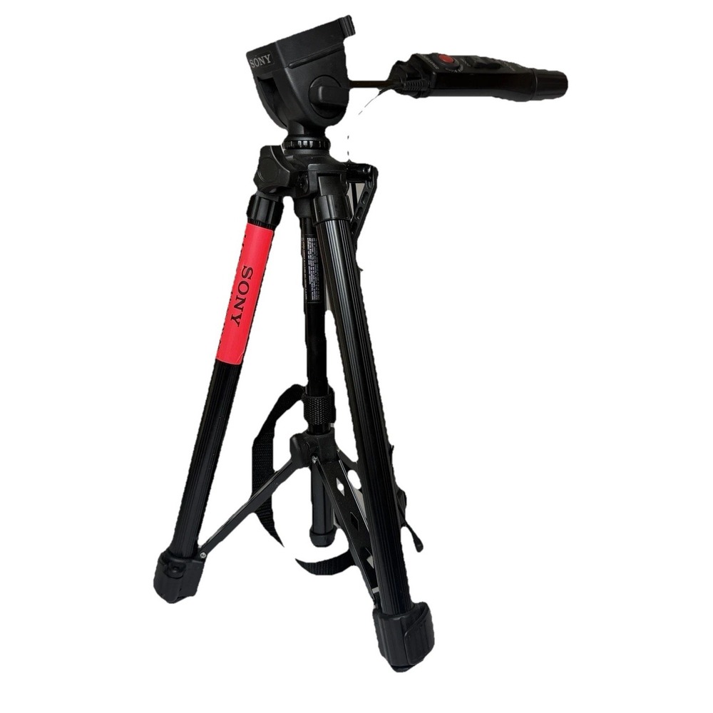 Sony VCT-550RM Camera tripod -remote- Pan Tilt Telescopic Camcorder Tripod 50"Ht